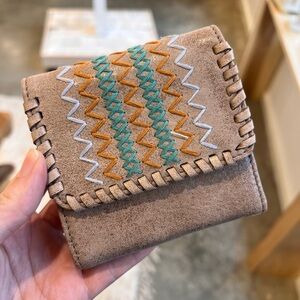 NWT HOBO Foray Brown/Tan Wallet